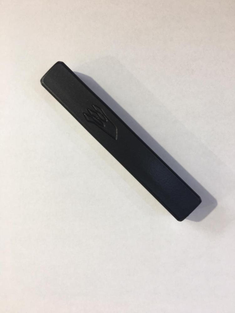 Black Self Stick Mezuzah